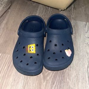 Navy Blue Crocs - Size 12